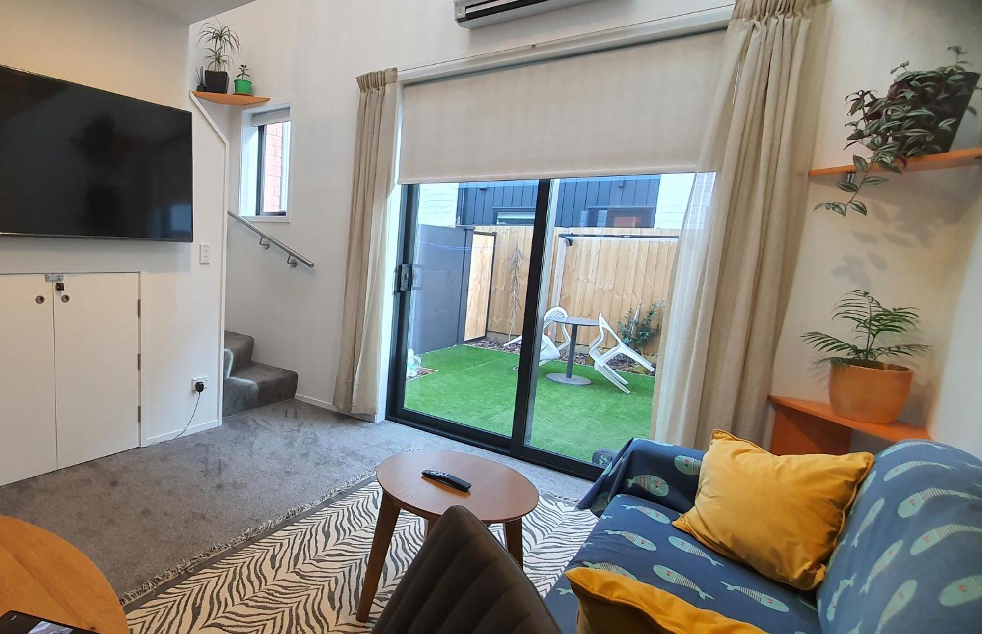 Modern Loft In Christchurch Cbd With Private Courtyard Kültér fotó