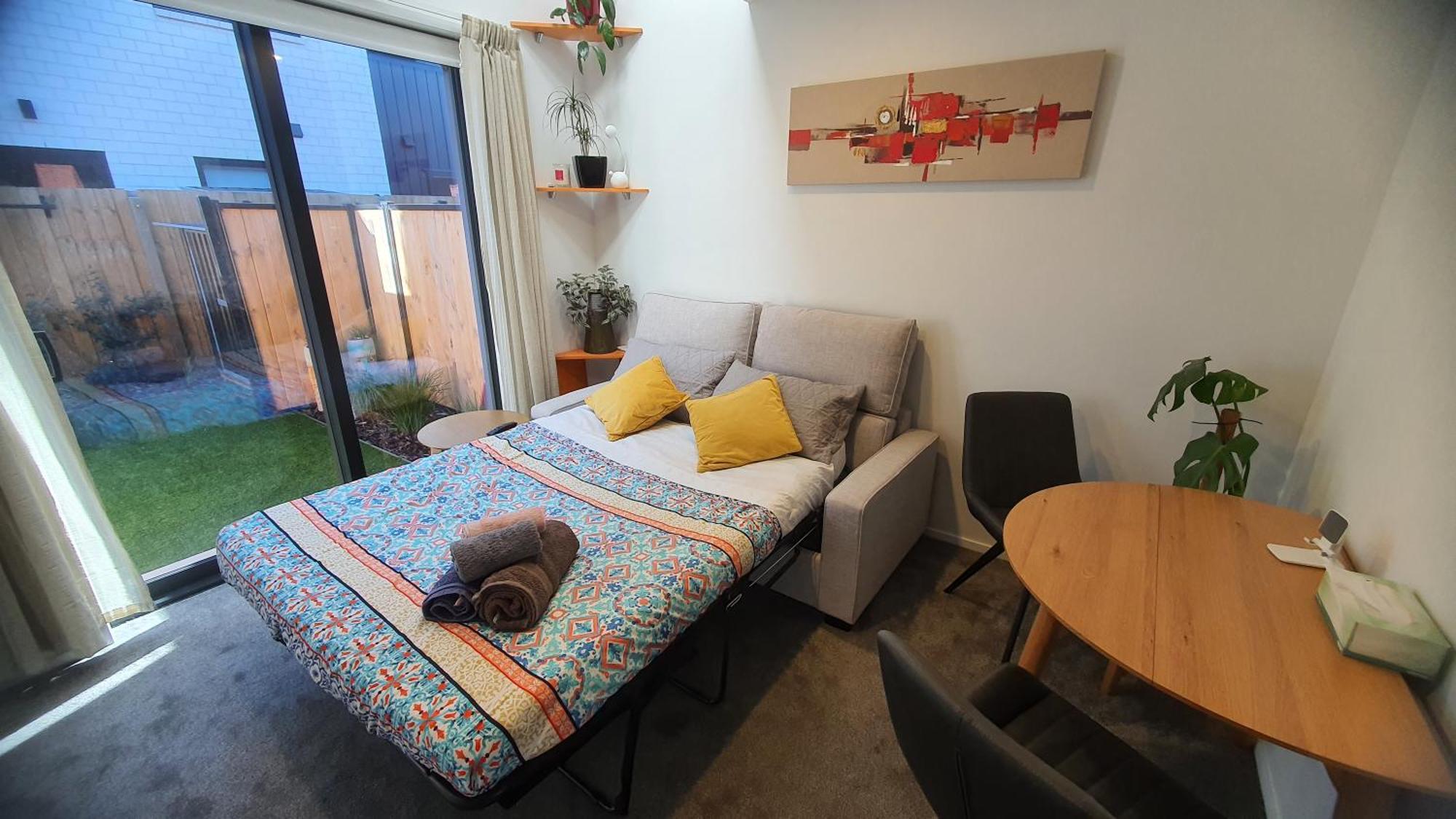 Modern Loft In Christchurch Cbd With Private Courtyard Kültér fotó