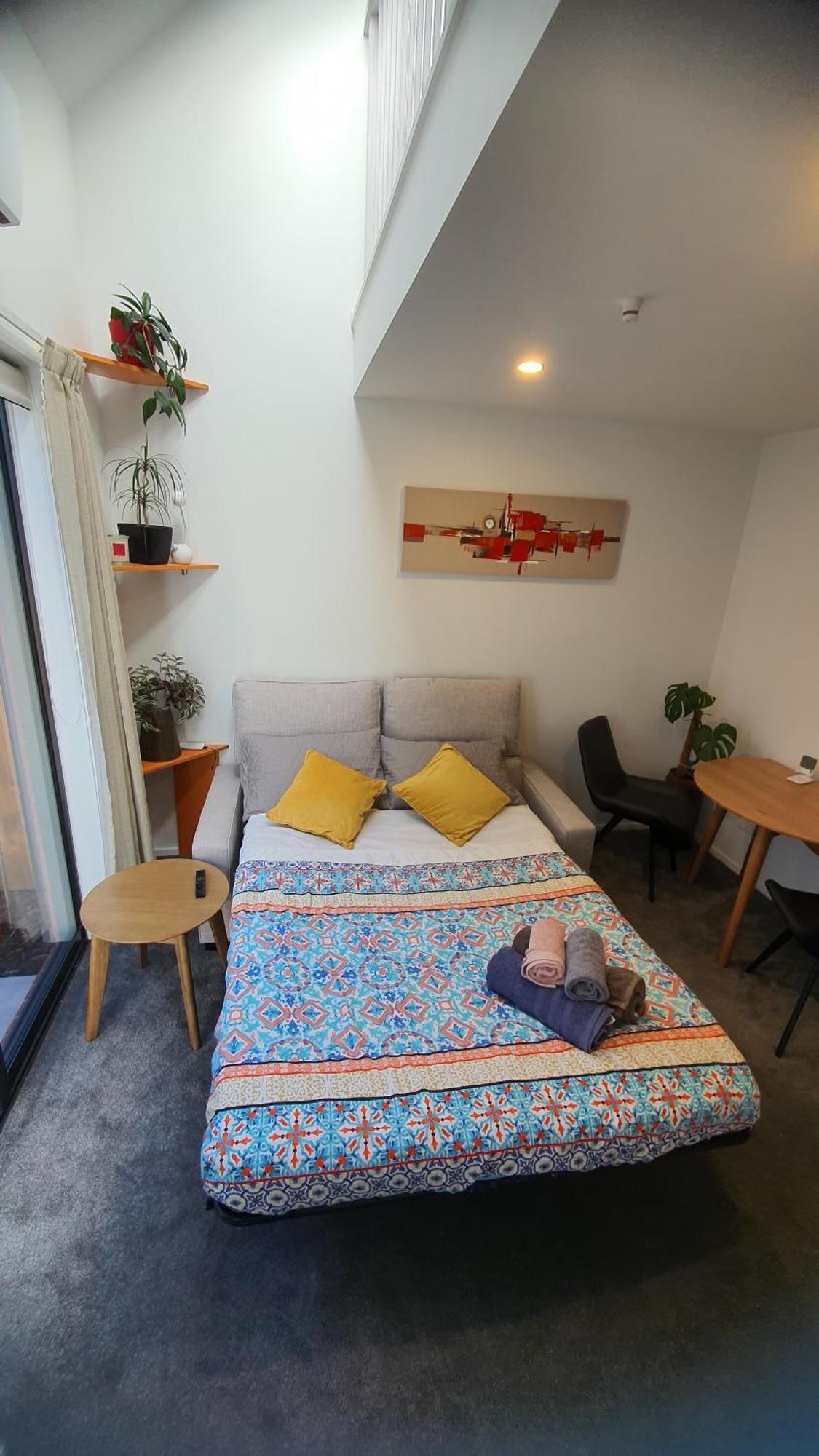 Modern Loft In Christchurch Cbd With Private Courtyard Kültér fotó